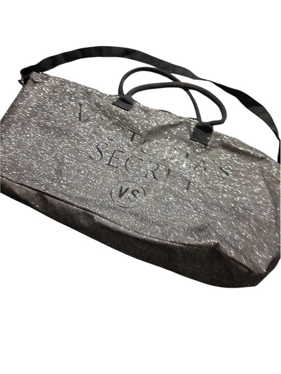 Victoria's Secret Handbags - Victoria Secret Sparkle Tote Gray and Black